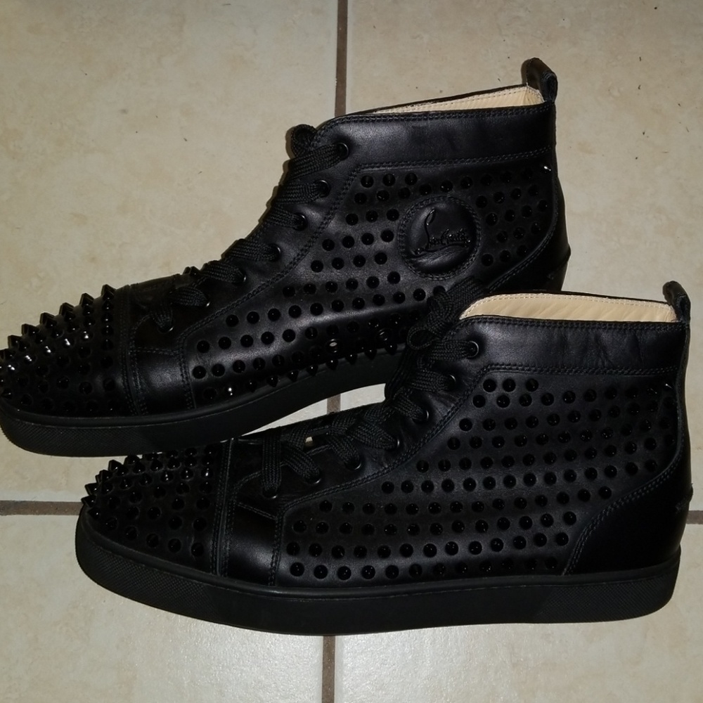 Christian Louboutin high top sneakers